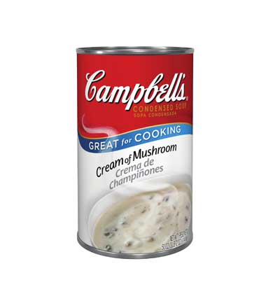 Campbells cream of mushroom soup and italian beef recipe